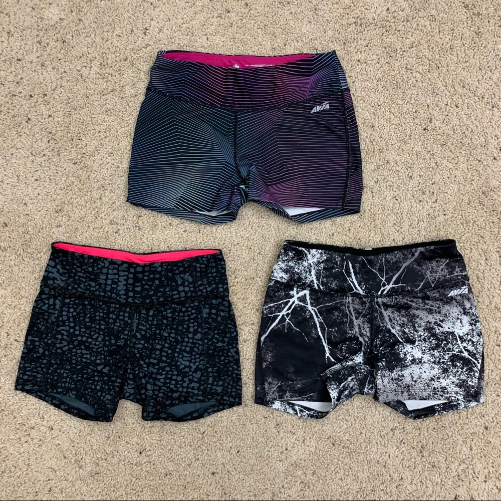 Set of 3 Spandex Shorts